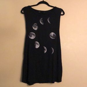 Moon phase open back tunic 🌙